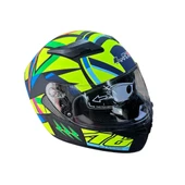 LS5 Fullface Güneş Vizörlü Kask Mat 46 Medium (M) - 1
