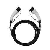 ( 7 Metre) Araç Şarj Kablosu 22 kW 3 Faz Type-2 Soket Elektrikli Çift taraflı Soketli Tak Çıkart thumbnail 1