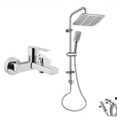 Artema Flo S Banyo Bataryası + Doppo Siena Lux Tepe Duş Sistemi - 1