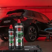 MENZERNA 400 GREEN-3800 KALIN PASTA HARE CİLA SETİ  250 ML UYGULAMA PEDİ HEDİYE thumbnail 2