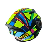 LS5 Fullface Güneş Vizörlü Kask Mat 46 X Large (XL) - 2