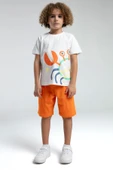 Roly Poly Crab Erkek Çocuk Regular Kalıp Kısa Kol Bermuda Şortlu Pijama Takım thumbnail 5