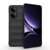 Zore Xiaomi ile uyumlu Poco X7 Pro Kılıf Esnek TPU Oyuklu Arka Yüzey Tasarımlı Etnik Silikon Kapak thumbnail 4