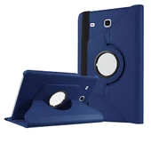 Zore Galaxy ile uyumlu Tab E T560 9.6 Dönebilen Standlı Kılıf thumbnail 7