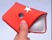 Zore Xiaomi ile uyumlu Mi 8 Kılıf Bayrak Silikon - 4