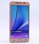 Zore Galaxy ile uyumlu S6 Edge Kılıf 360 3 Parçalı Rubber Kapak - 4