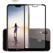 Zore Huawei ile uyumlu P20 Lite Kenarları Kırılmaya Dayanıklı Cam Ekran Koruyucu - 1
