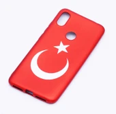 Zore Xiaomi ile uyumlu Mi 8 Kılıf Bayrak Silikon - 1