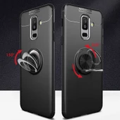 Zore Galaxy ile uyumlu A6 Plus 2018 Kılıf Ravel Silikon Kapak - 9