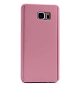 Zore Galaxy ile uyumlu S6 Edge Kılıf 360 3 Parçalı Rubber Kapak - 9