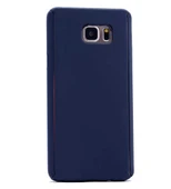 Zore Galaxy ile uyumlu S6 Edge Kılıf 360 3 Parçalı Rubber Kapak - 11