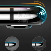 Zore Galaxy ile uyumlu A8 2018 Kenarları Kırılmaya Dayanıklı Cam Ekran Koruyucu - 4