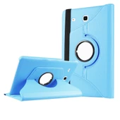 Zore Galaxy ile uyumlu Tab E T560 9.6 Dönebilen Standlı Kılıf thumbnail 5