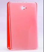 Zore Galaxy ile uyumlu Tab A 10.1 (2016) P585 Kılıf Tablet Süper Silikon Kapak thumbnail 5