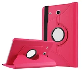 Zore Galaxy ile uyumlu Tab E T560 9.6 Dönebilen Standlı Kılıf thumbnail 8