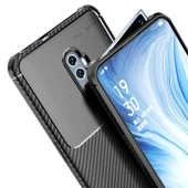 Zore Oppo ile uyumlu Reno 10X Zoom Kılıf Negro Silikon Kapak - 9