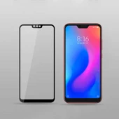 Zore Xiaomi ile uyumlu Redmi Note 6 Pro Kenarları Kırılmaya Dayanıklı Cam Ekran Koruyucu - 1