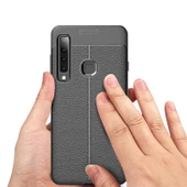 Zore Galaxy ile uyumlu A9 2018 Kılıf Niss Silikon Kapak - 4