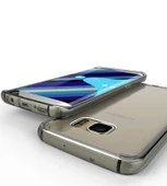 Zore Galaxy ile uyumlu S7 Edge Kılıf Süper Silikon - 3