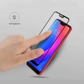 Zore Xiaomi ile uyumlu Redmi Note 6 Pro Kenarları Kırılmaya Dayanıklı Cam Ekran Koruyucu - 3