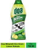 Doa Sıvı Krem Temizleyici Limon Kokulu 750 Ml Vegan x 4 Adet thumbnail 1