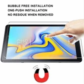 Zore Galaxy ile uyumlu Tab A T590 Tablet Temperli Cam Ekran Koruyucu - 4