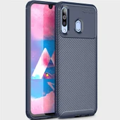 Zore Galaxy ile uyumlu M30 Kılıf Negro Silikon Kapak - 1