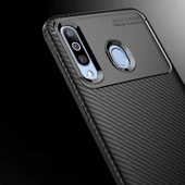 Zore Galaxy ile uyumlu M30 Kılıf Negro Silikon Kapak - 5