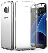 Zore Galaxy ile uyumlu S7 Edge Kılıf Süper Silikon - 1