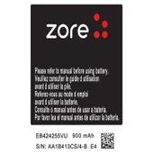 Zore Galaxy ile uyumlu Corby 2 S3850 A Kalite Uyumlu Batarya - 1