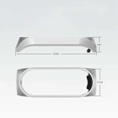 Zore Xiaomi ile uyumlu Mi Band 4 KRD-06 Metal Kordon - 2