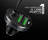 Zore ZR-C502 2+2 Araç Şarj Seti thumbnail 3