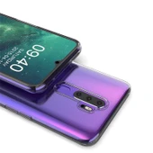 Zore Oppo ile uyumlu A5 2020 Kılıf Süper Silikon Kapak - 4