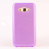 Zore Galaxy ile uyumlu J7 Kılıf Shining Silikon - 7