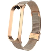 Zore Xiaomi ile uyumlu Mi Band 4 KRD-06 Metal Kordon - 1