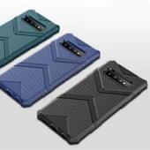Zore Galaxy ile uyumlu S10 Plus Kılıf Hank Silikon - 4