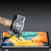 Zore Galaxy ile uyumlu M30S Kenarları Kırılmaya Dayanıklı Cam Ekran Koruyucu - 2