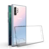 Zore Galaxy ile uyumlu Note 10 Plus Kılıf Süper Silikon Kapak - 4