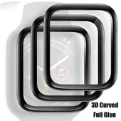 Zore Apple ile uyumlu Watch 38mm 3D Full Yapışkanlı Cam Ekran Koruyucu - 5