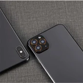 Zore Apple ile uyumlu iPhone XS Max 6.5 CP-01 iPhone 11 Pro Max Kamera Lens Dönüştürücü - 5
