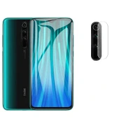 Zore Xiaomi ile uyumlu Redmi Note 8 Pro Kamera Lens Koruyucu Cam Filmi - 1