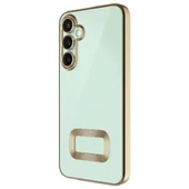 Zore Galaxy ile uyumlu A26 Kılıf Kamera Korumalı Logo Gösteren Omega Kapak - 12