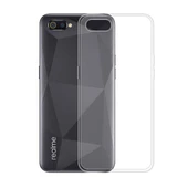 Zore Realme ile uyumlu C2 Kılıf Süper Silikon Kapak - 1