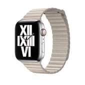 Zore Apple ile uyumlu Watch 42mm KRD-09 Deri Lop Kordon - 11