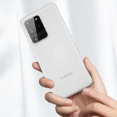 Zore Galaxy ile uyumlu S20 Ultra Kılıf 1.Kalite PP Silikon - 7