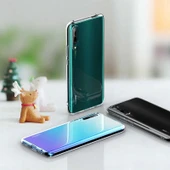 Zore Huawei ile uyumlu P Smart Pro 2019 Kılıf Süper Silikon Kapak - 4