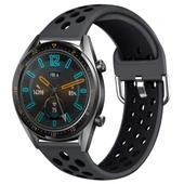 Zore Huawei ile uyumlu GT2 46mm KRD-10 22mm Silikon Kordon - 8
