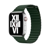 Zore Apple ile uyumlu Watch 40mm KRD-09 Deri Lop Kordon thumbnail 1