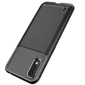 Zore Galaxy ile uyumlu A01 Kılıf Negro Silikon Kapak - 4