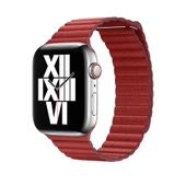 Zore Apple ile uyumlu Watch 40mm KRD-09 Deri Lop Kordon thumbnail 11